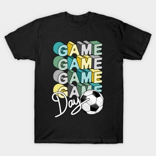 Soccer Game Day Artwork T-Shirt